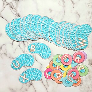 Float Alphabet Pool Float Alphabet Match: Summer Learning Game (digital Download) - Etsy