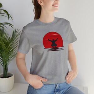 Red Sun Sumo T-Shirt, Sumo Tee, Sumo Lover, Sumo Short Sleeve Tee