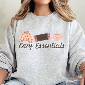 Felpa da giocatore comoda, regalo per videogiocatore, maglione da giocatore Switch, vestito da ragazza da giocatore, maglietta da streamer Twitch, maglione autunnale Gildan 18000, caffè