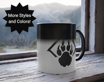 Diablo 4 Druid Color Changing Mug Gift for Video Gamer Camper Coffee Mug Gift for Diablo iv fan Gifts for Men