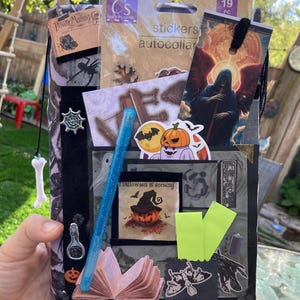 Spooky Blind Date with a Book|Free Bookmark|Stickers & Ephemera| Surprise Book Spooky Edition