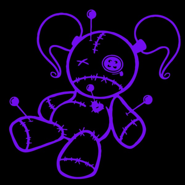 Voodoo doll - downloadable digital PNG