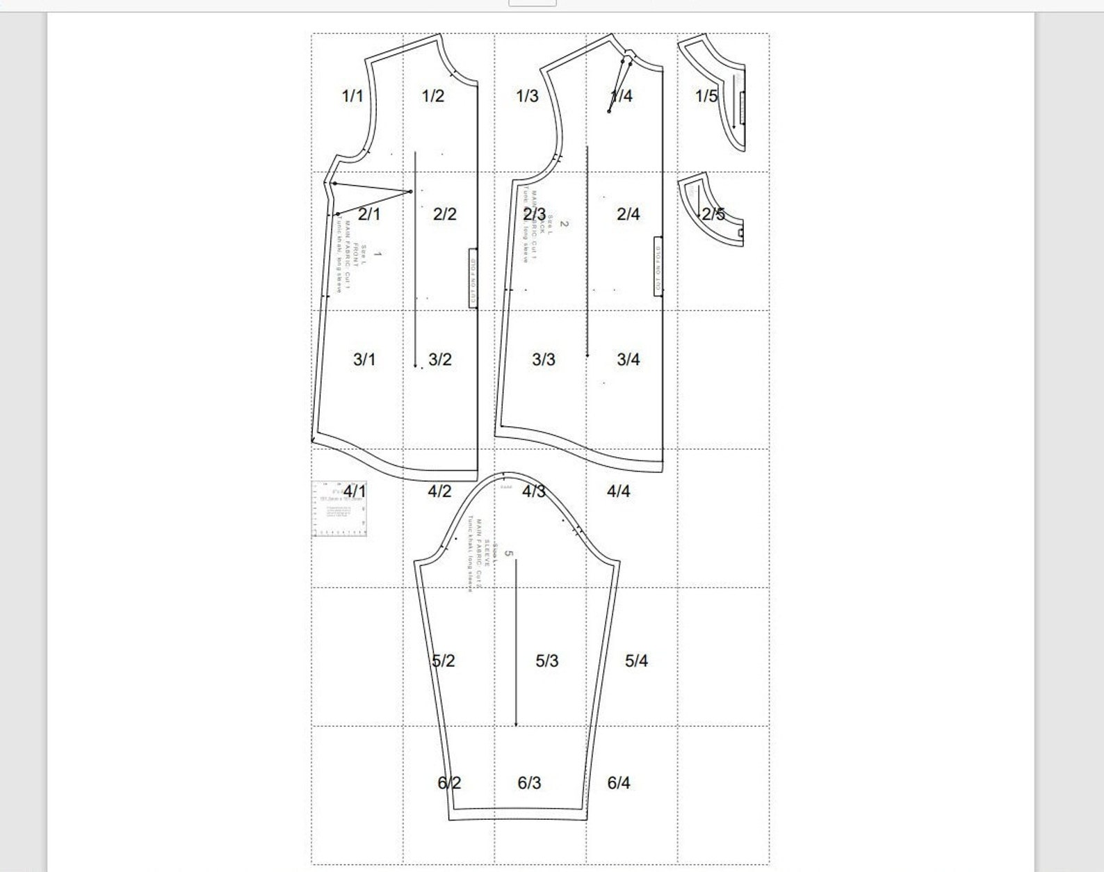 PDF Long Sleeve Dress Pattern, PDF Sewing Pattern, Sewing Pattern Dress ...