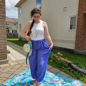 PDF Pull on Pants Sewing Pattern, Digital Elastic Waist Trousers Pants ...