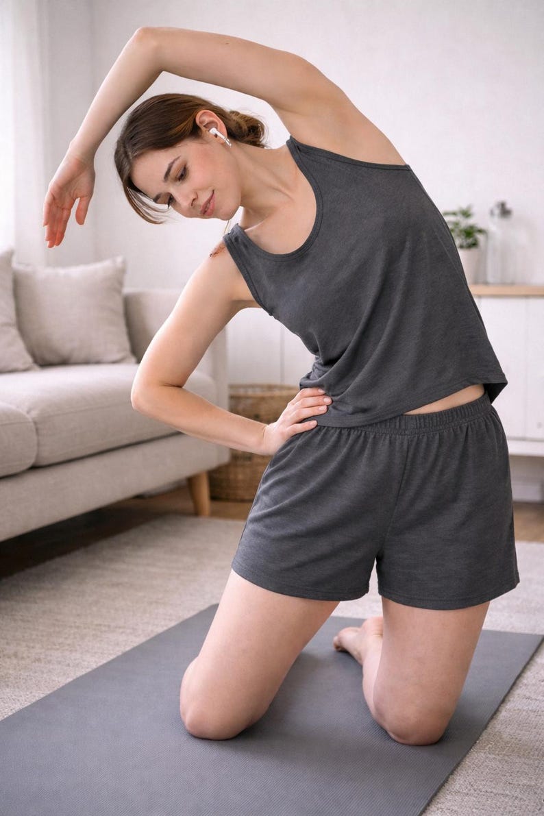 Tank Top and Shorts PDF Sewing Patterns. Shorts Pattern, Cropped Top ...