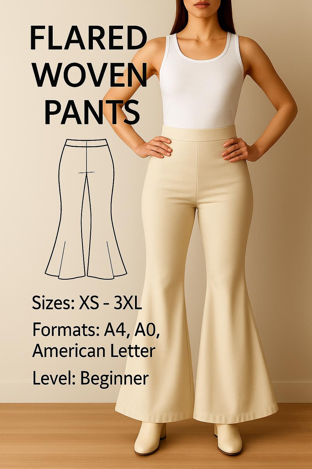 70s Wide Leg Pants - Etsy