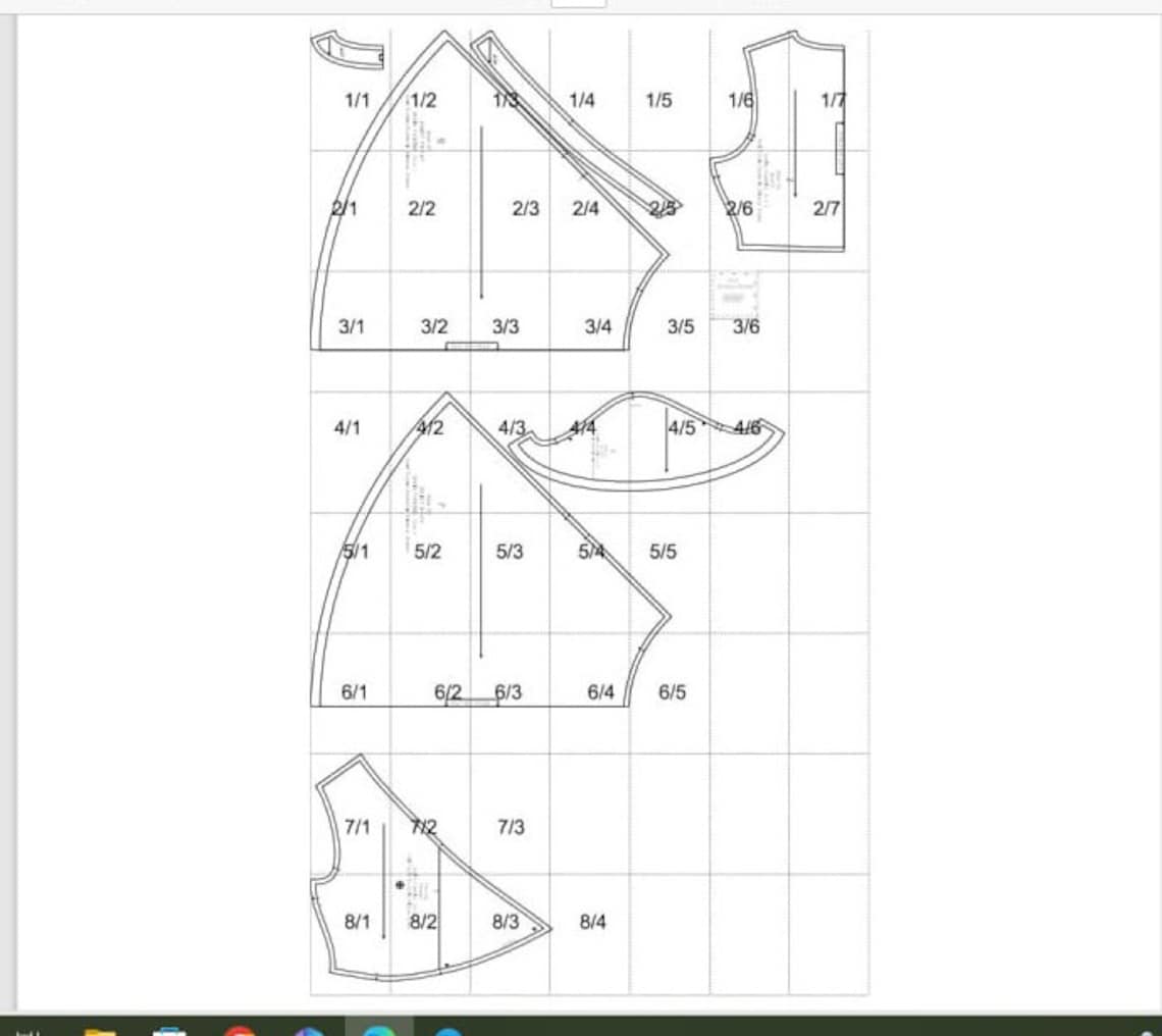 Circle Dress PDF Sewing Pattern, Surplice Neck Dress Sewing Pattern ...