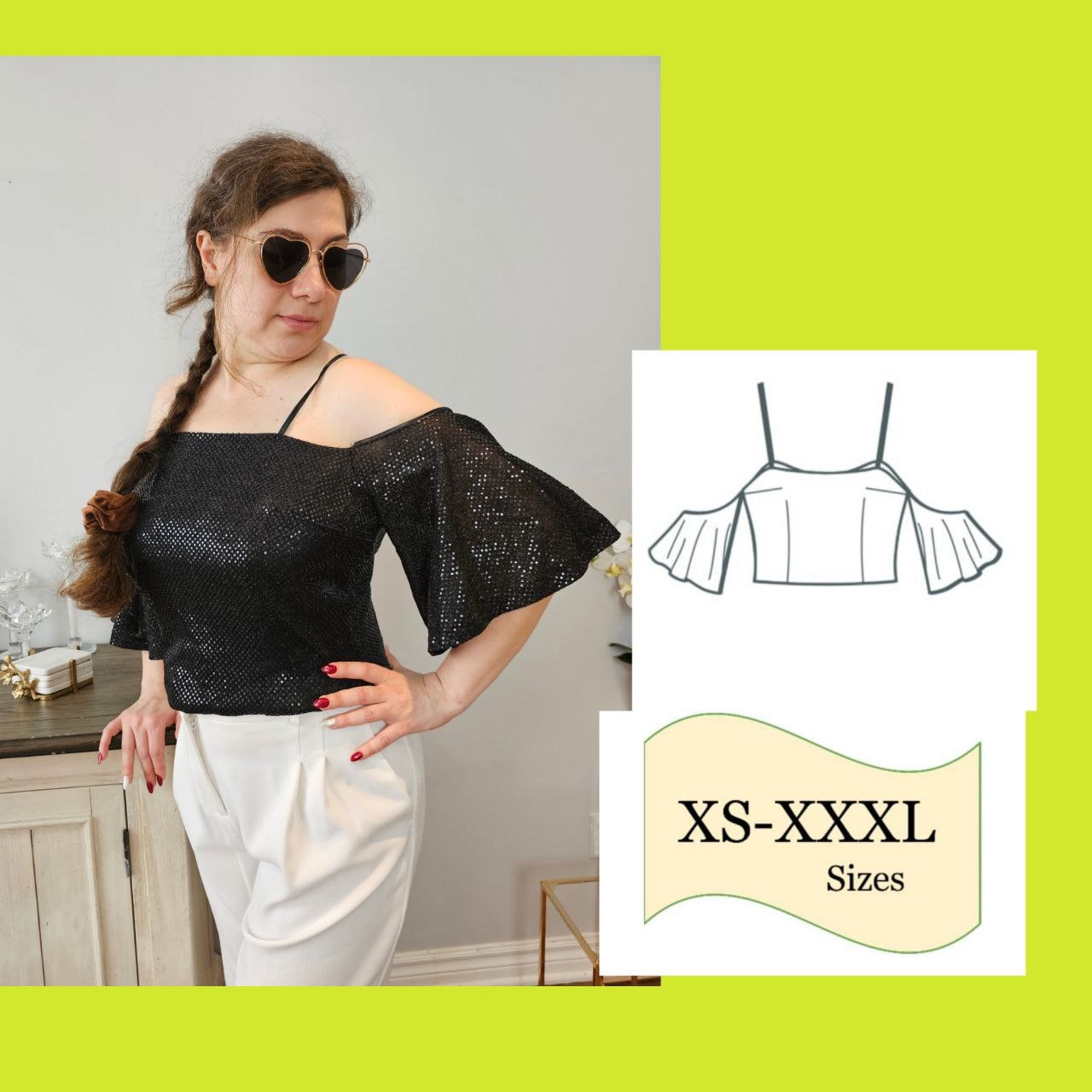 ブラウス シャツ Cold Shoulder Blouse コールドショルダー半袖ブラウス レディース Cold Shoulder Blouse コールドショルダー半袖ブラウス（シャツ