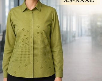Lantern Sleeve Top PDF Sewing Pattern, Shirt Patterne Women, Bell Sleeve PDF Patter n, Blouse Pattern, Top Pattern PDF, Blouse Patternered