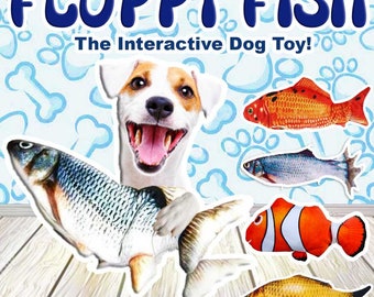 Floppy Fish™ - Interactive Dog Toy