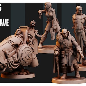 Adepts of the Conclave | Inquisition | Proxy | Tabletop | Wargaming | Red Pilgrim Miniatures