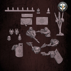 28mm Renegade Upgrade Kit | Chaos | Proxy | Tabletop | Wargaming | 3D Quartermaster