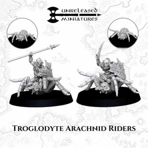 28mm Arachnid Raiders | Middle Earth | Proxy | Tabletop | Wargaming | Unreleased Miniatures