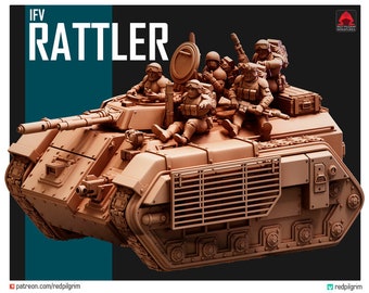 IFV Rattler Vehicle | Guard | Proxy | Tabletop | Wargaming | Red Pilgrim Miniatures