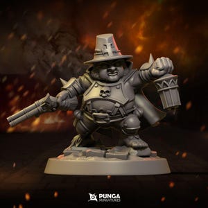 Halfling Witch Hunter | Fantasy | DnD Miniatures | Mordheim | Punga Miniatures