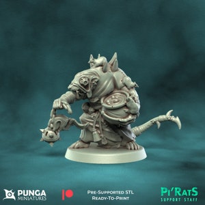 Médecin de la peste Pi'Rat | Football fantastique | Équipe de rats | Miniatures Punga