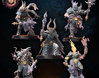 28mm Transmutation Regiment | Chaos | Proxy | Tabletop | Wargaming | Lost Kingdom Miniatures