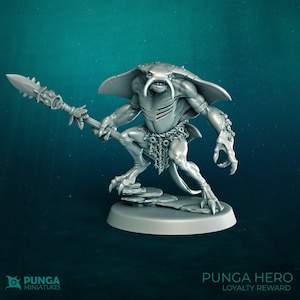 Punga Hero | Blood | Fantasy Football | Bowl | Punga Miniatures