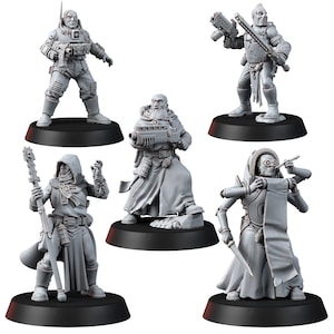 Retinue 3 | Inquisition | Proxy | Tabletop | Wargaming | Red Pilgrim Miniatures