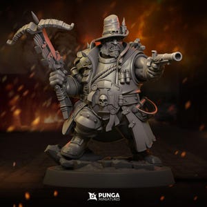 Ogre Witch Hunter | Fantasy | DnD Miniatures | Mordheim | Punga Miniatures