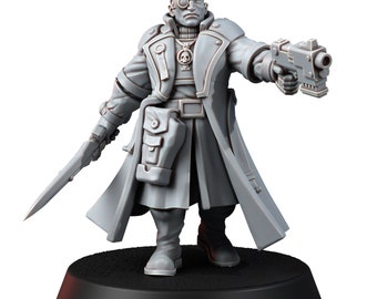 28mm Acolyte | Inquisition | Proxy | Tabletop | Wargaming | Red Pilgrim
