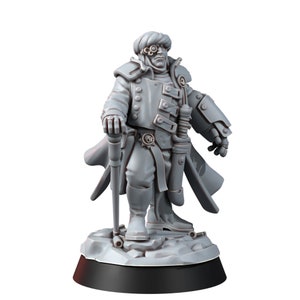 Líder de Batalha Desert Hawks | Guarda | Proxy | Mesa | Jogos de Guerra | Red Pilgrim Miniatures