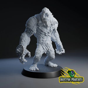 Yeti | Blood | Fantasy Football | Bowl | Norse Team | Brutefun Miniatures