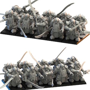 28mm Elite Guard | Chaos Dwarves | Proxy | Tabletop | Wargaming | Lost Kingdom Miniatures