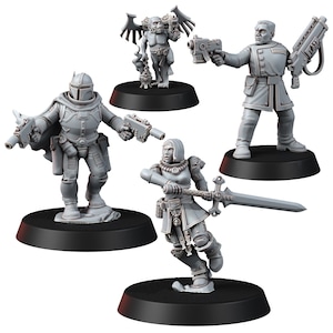 Companions | Inquisition | Proxy | Tabletop | Wargaming | Red Pilgrim Miniatures