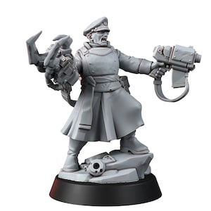 Commissar Variant | Guard | Proxy | Tabletop | Wargaming | Red Pilgrim Miniatures