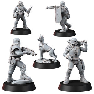 Nightshift | Inquisition | Proxy | Tabletop | Wargaming | Red Pilgrim Miniatures