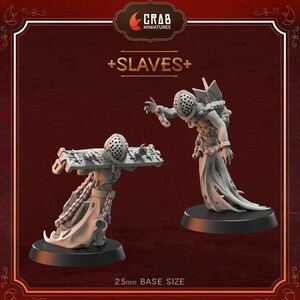 Slaves | Trench Crusade | Trench Pilgrims | Proxy | Tabletop | Wargaming | Crab Miniatures
