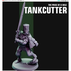 Trench Cutter | Trench Crusade | Inquisition | Heretic | Tabletop | Wargaming | Red Pilgrim Miniatures