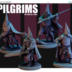 Trench Pilgrims 2  | Trench Crusade | Inquisition | Proxy | Tabletop | Wargaming | Red Pilgrim Miniatures