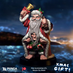 Half-a-Claus | Blood | Fantasy Football | Bowl | Halfling Team | Punga Miniatures