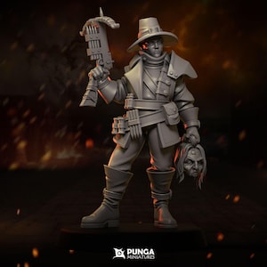 Witch Hunter Grave Raider | Fantasy | DnD Miniatures | Mordheim | Punga Miniatures