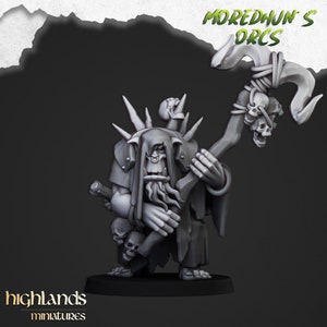 Orc Shaman | Highland Miniatures, Fantasy Moredhun&#39;s Orcs