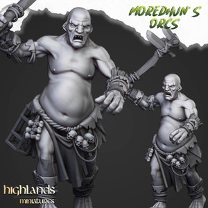 Giant Orc Tribes | Highland Miniatures | Fantasy | Moredhun&#39;s Orcs  | Tabletop |  Wargaming