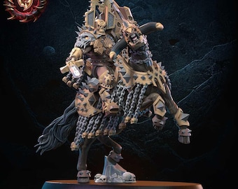28mm Skull Lord | Chaos | Proxy | Tabletop | Wargaming | Lost Kingdom Miniatures