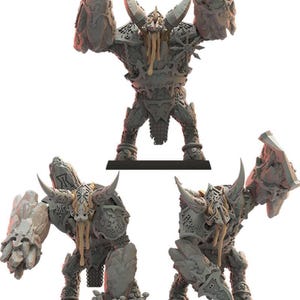 28mm Magmhôrin Golems | Chaos Dwarves | Proxy | Tabletop | Wargaming | Lost Kingdom Miniatures