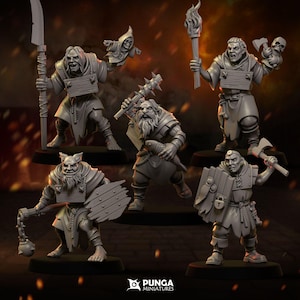 Zealots | Fantasy | DnD Miniatures | Mordheim | Punga Miniatures