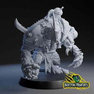 Techno-Rat Golem | Blood | Fantasy Football | Bowl | Rat Ogre | Brutefun Miniatures