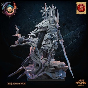 28mm Doomlord of Nukuja | Chaos | Proxy | Tabletop | Wargaming | Lost Kingdom Miniatures