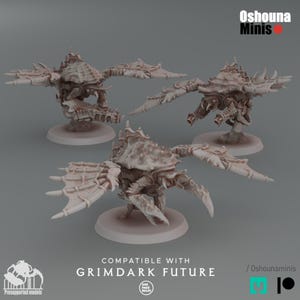 Guerreros Langosta Voladora / La Colmena Profunda / Tiránidos / Futuro Oscuro y Siniestro / Juegos de mesa / Juegos de guerra / Miniaturas de Oshouna