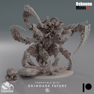 Cangrejo Yeti / La Colmena Profunda / Tiránido / Futuro Oscuro y Siniestro / Juegos de mesa / Juegos de guerra / Miniaturas de Oshouna