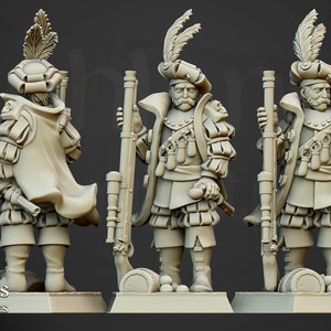 Imperial Otto von Schrute | Sunland | Highland Miniatures | Fantasy | Medieval | Tabletop |  Wargaming