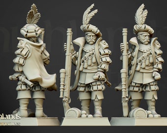 Imperial Otto von Schrute | Sunland | Highland Miniatures | Fantasy | Medieval | Tabletop |  Wargaming