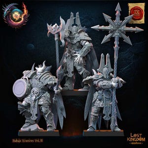 28mm Chosen of Nukuja Command | Chaos | Proxy | Tabletop | Wargaming | Lost Kingdom Miniatures