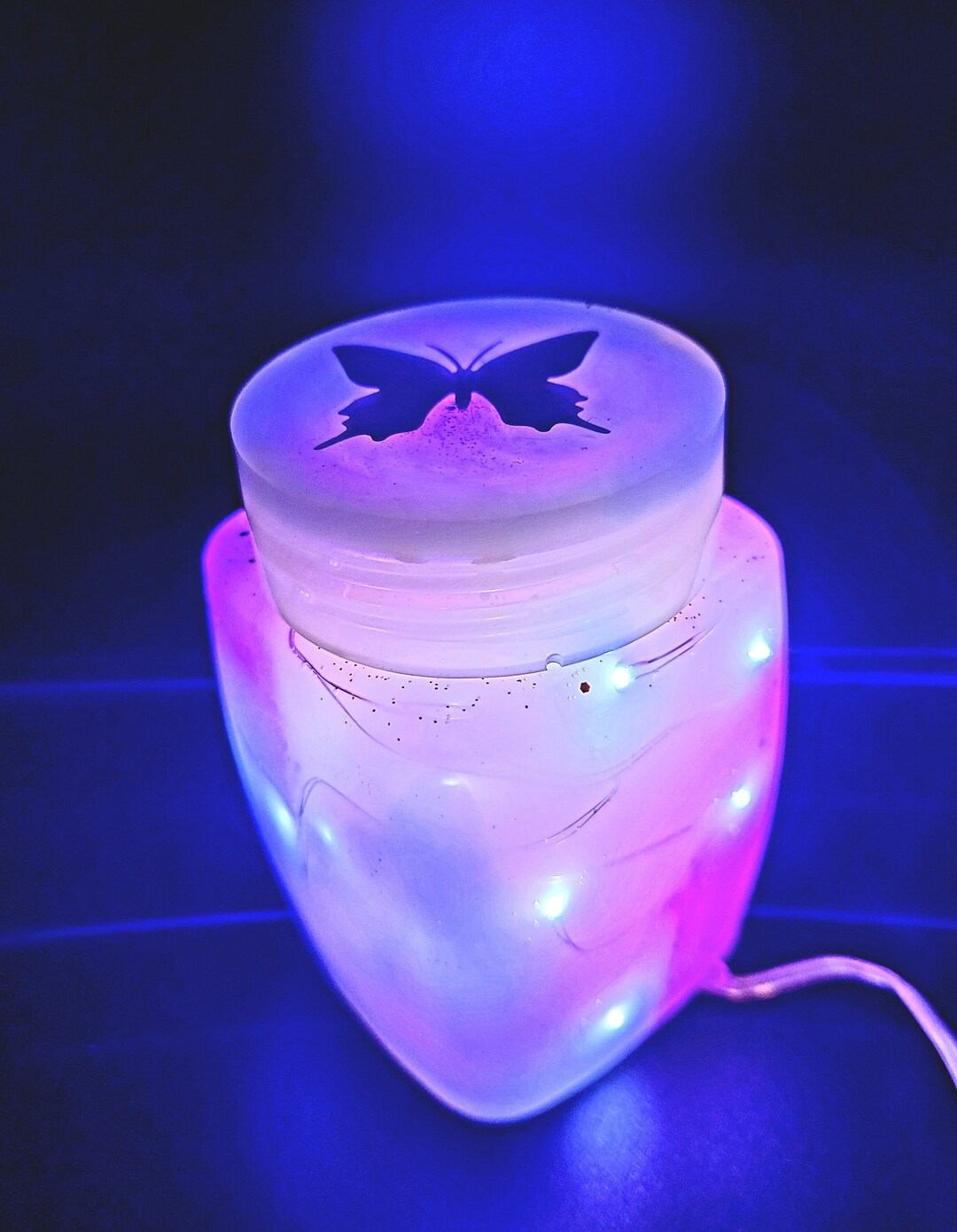 Small Light up Butterfly Jar Etsy