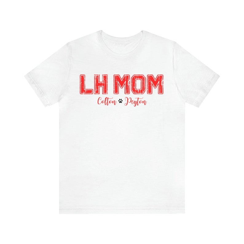 Chemise personnalisée de maman Lake Highlands, chemise de maman, chemise personnalisée, chemise de maman LH, chemise de noms personnalisés, chemise d'esprit d'école, chemise de lycée image 2